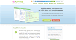 Desktop Screenshot of mywebsql.net